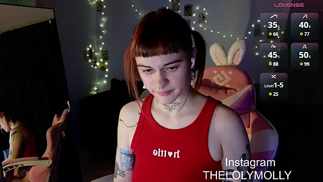 LolyMolli online show from March 9, 2025, 5:17 pm