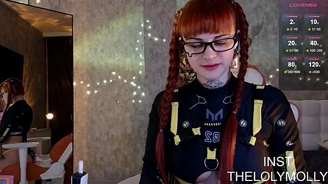 LolyMolli online show from January 12, 2026, 9:47 am