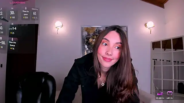 Snapshot of AnaisNin chatting on October 1, 2025, 3:34 am AnaisNin online show from October 1, 2025, 3:34 am