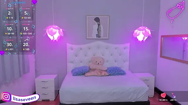 Snapshot of Lisa7_7 chatting on February 8, 2025, 3:10 pm Lisa7 7 online show from February 8, 2025, 3:10 pm