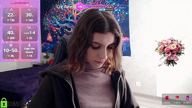 Snapshot of CherryBloom777 chatting on March 6, 2025, 7:25 am CherryBloom777 online show from March 6, 2025, 7:25 am