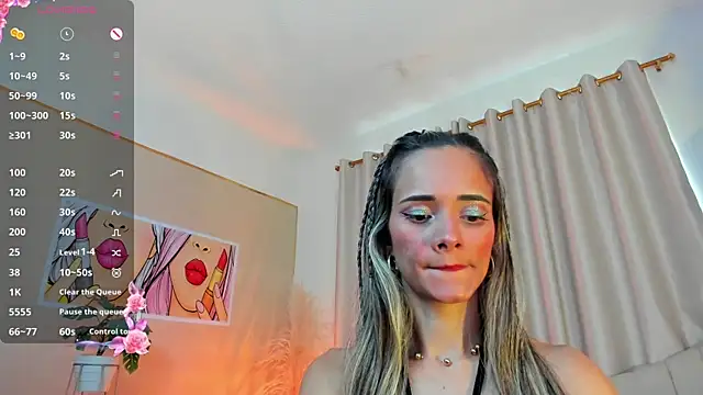 Snapshot of SkiinnyAna chatting on February 6, 2025, 7:40 pm SkiinnyAna online show from February 6, 2025, 7:40 pm