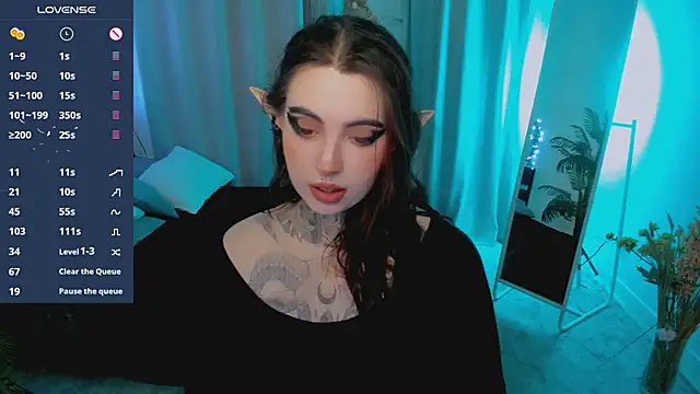 Snapshot of Dixi_Pixi_ chatting on March 8, 2025, 5:49 am Dixi Pixi online show from March 8, 2025, 5:49 am