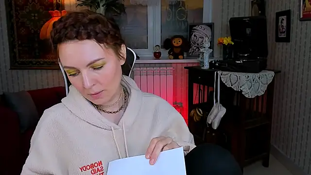 Snapshot of VandaRossi chatting on January 23, 2025, 3:43 pm VandaRossi online show from January 23, 2025, 3:43 pm