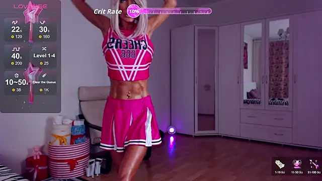 Sonja Stripper Ray online show from February 15, 2026, 12:14 pm