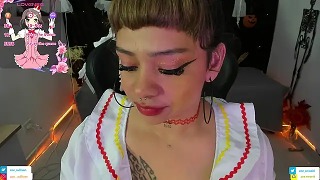 Snapshot of zoesullivan chatting on October 27, 2025, 9:46 am zoesullivan online show from October 27, 2025, 9:46 am