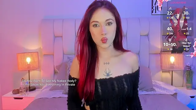 SkinnyFoxy online show from July 22, 2026, 7:05 pm
