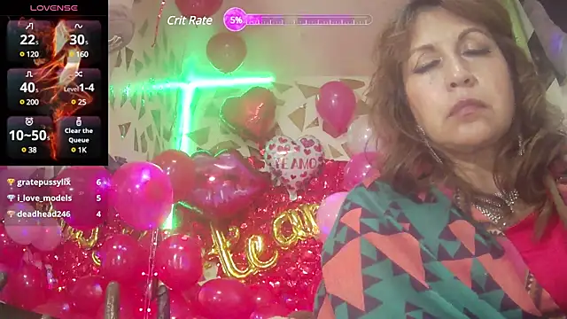 Snapshot of Kazsandraa chatting on February 14, 2025, 10:49 am Kazsandraa online show from February 14, 2025, 10:49 am