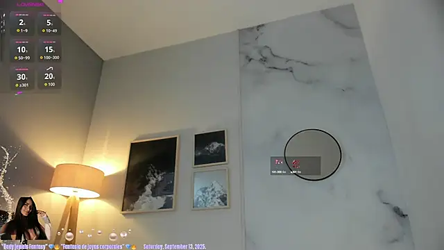 lara madisson online show from September 10, 2025, 5:40 am