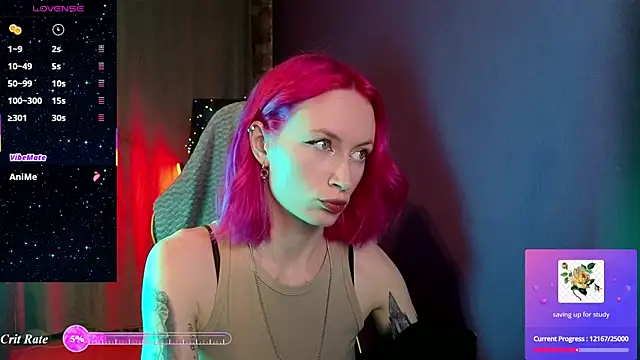  HelenCarter online show from July 12, 2026, 8:33 pm