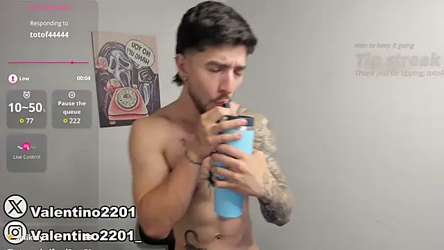 Valentino Xander online show from March 1, 2025, 4:15 am