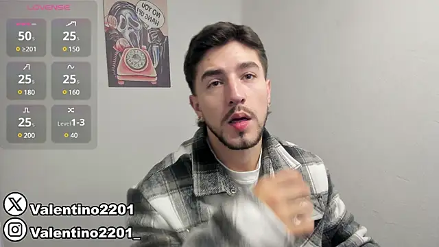 Valentino Xander online show from March 1, 2025, 11:47 pm