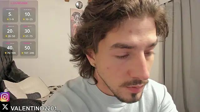 Valentino Xander online show from October 12, 2025, 12:31 am