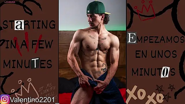 Valentino Xander online show from May 22, 2026, 2:08 am