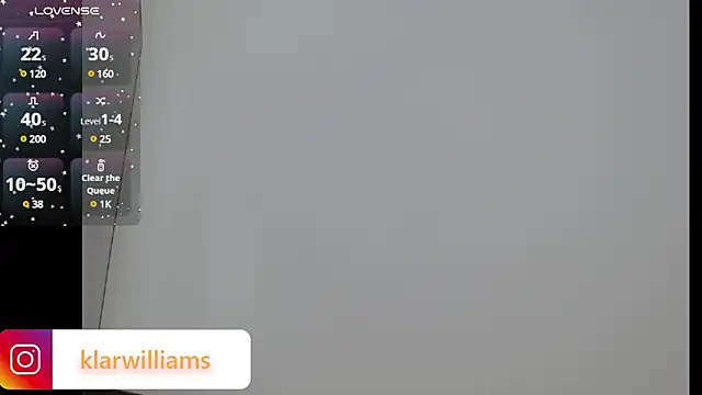 Snapshot of klarwillians chatting on February 8, 2025, 5:08 pm klarwillians online show from February 8, 2025, 5:08 pm