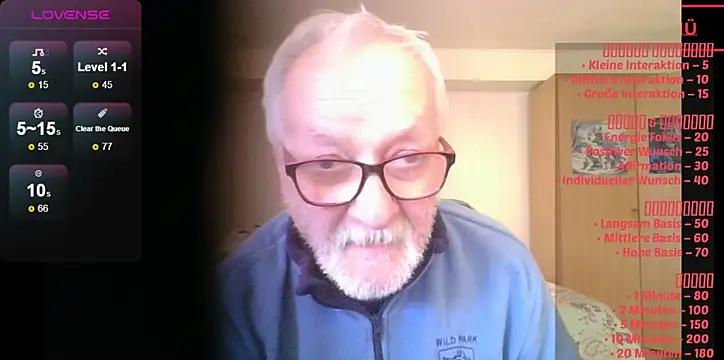 Sammy1660 online show from April 29, 2026, 2:54 pm