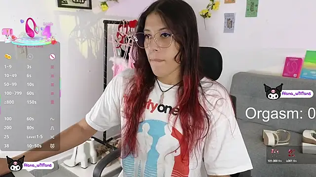 1Alana W online show from March 19, 2025, 1:18 pm