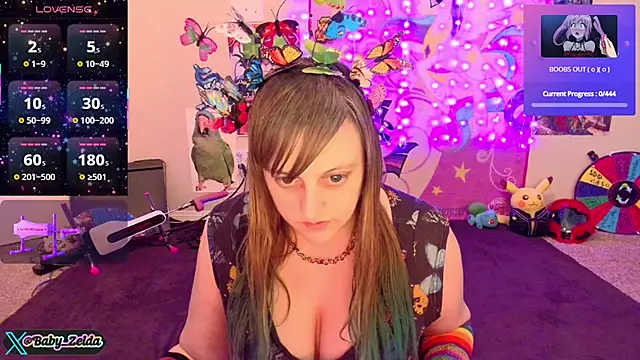 BabyZelda online show from January 26, 2025, 12:54 pm