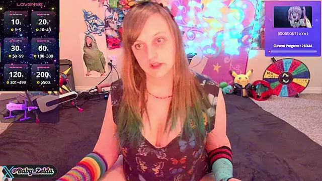 BabyZelda online show from March 4, 2025, 12:44 pm