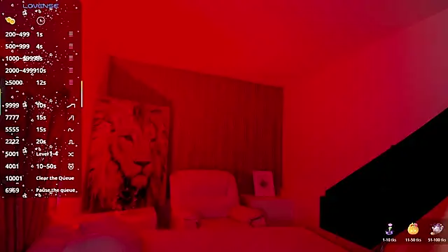 Melany Luv online show from October 24, 2025, 8:49 pm