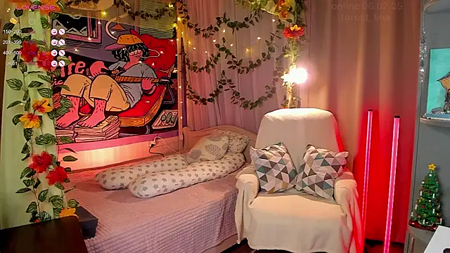  Forest Lina  online show from February 6, 2025, 2:48 pm