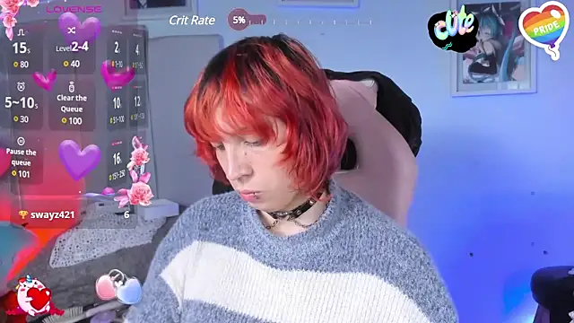 Snapshot of -kisa_ chatting on February 27, 2025, 10:04 am -kisa online show from February 27, 2025, 10:04 am