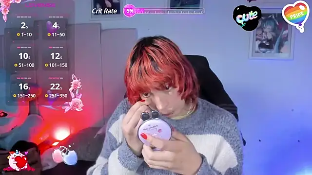 Snapshot of -kisa_ chatting on March 9, 2025, 6:17 am -kisa online show from March 9, 2025, 6:17 am