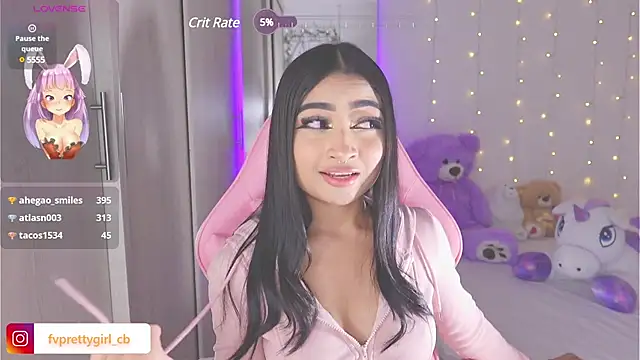 urfavprettygirl online show from March 17, 2025, 9:33 am