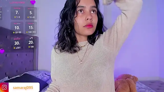 Snapshot of samara_jonness chatting on February 20, 2026, 5:37 am samara jonness online show from February 20, 2026, 5:37 am