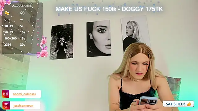 Snapshot of JESSI_NAOMI chatting on February 1, 2025, 1:55 am JESSI NAOMI online show from February 1, 2025, 1:55 am