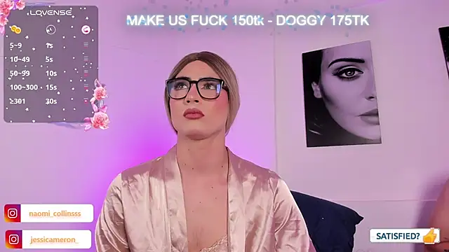 Snapshot of JESSI_NAOMI chatting on February 23, 2025, 3:13 am JESSI NAOMI online show from February 23, 2025, 3:13 am