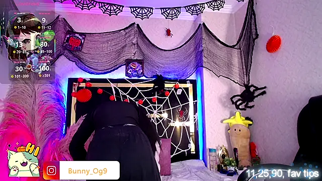 Bunny O online show from November 6, 2025, 8:21 pm