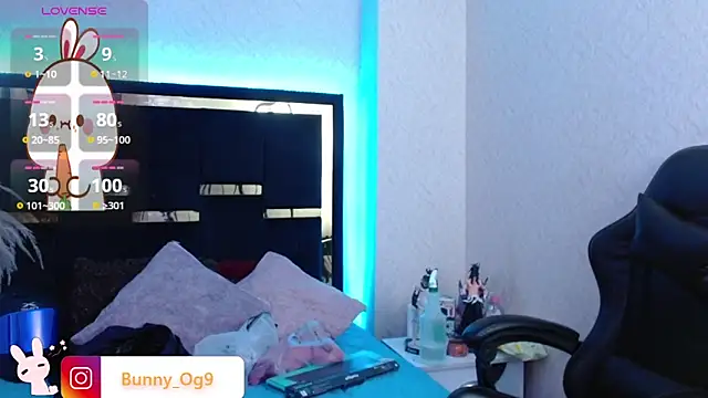 Bunny O online show from April 25, 2026, 1:19 am