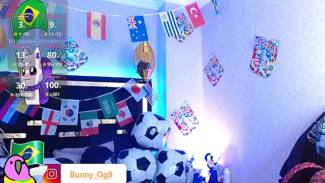 Snapshot of Bunny_O chatting on June 14, 2026, 8:00 pm Bunny O online show from June 14, 2026, 8:00 pm