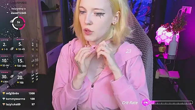 Snapshot of Crackling_Tatii chatting on December 12, 2024, 12:16 am Crackling Tatii online show from December 12, 2024, 12:16 am