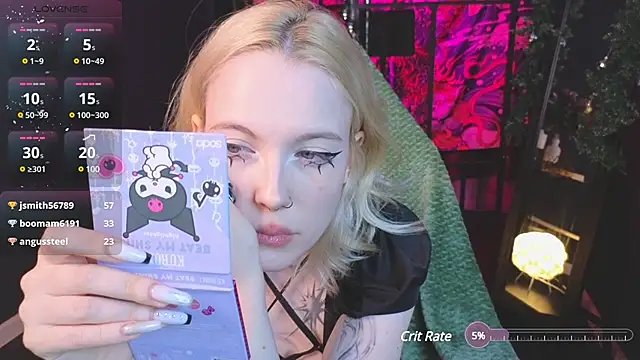 Snapshot of Crackling_Tatii chatting on January 12, 2025, 1:11 am Crackling Tatii online show from January 12, 2025, 1:11 am