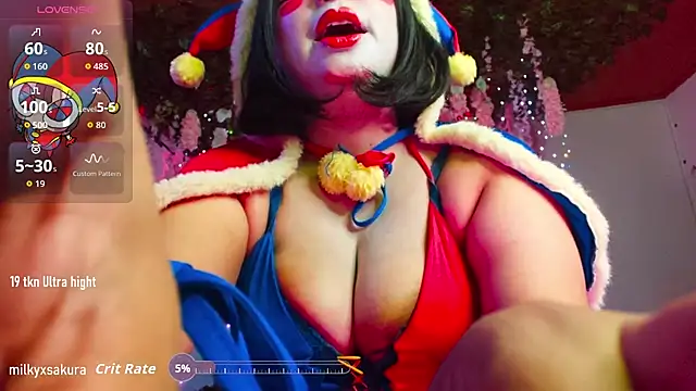 Snapshot of MilkyXSakura chatting on November 14, 2025, 2:43 am MilkyXSakura online show from November 14, 2025, 2:43 am