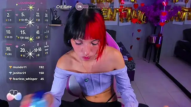 Snapshot of Dafne_huges chatting on February 14, 2025, 10:36 pm Dafne huges online show from February 14, 2025, 10:36 pm