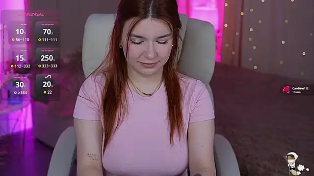 Snapshot of RedShinee chatting on February 24, 2025, 7:11 am RedShinee online show from February 24, 2025, 7:11 am