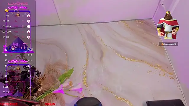 Naughty Lizeth online show from September 12, 2025, 9:04 pm