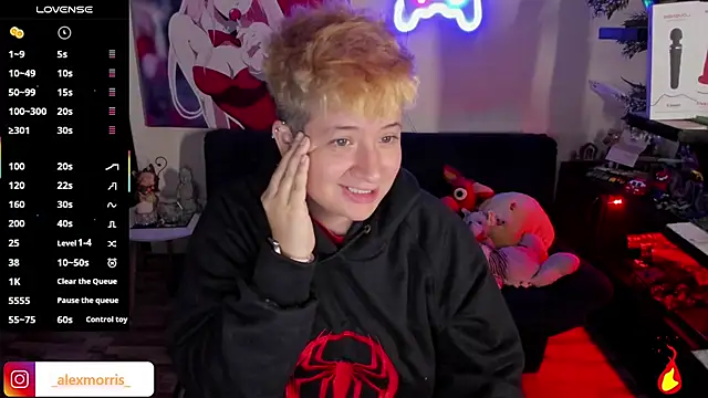 Snapshot of _AlexMorris chatting on October 21, 2025, 5:08 am AlexMorris online show from October 21, 2025, 5:08 am