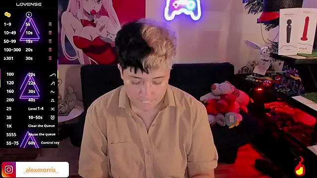  AlexMorris online show from October 29, 2025, 6:53 pm