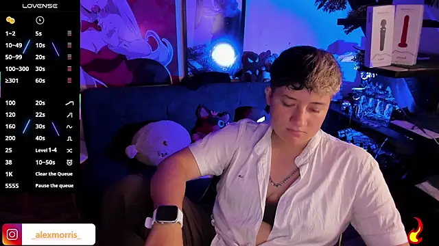 Snapshot of _AlexMorris chatting on November 27, 2025, 6:43 pm AlexMorris online show from November 27, 2025, 6:43 pm