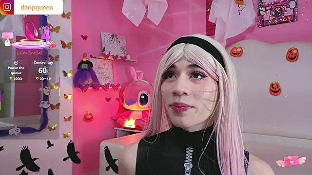 DaripQueen online show from October 7, 2025, 2:03 pm