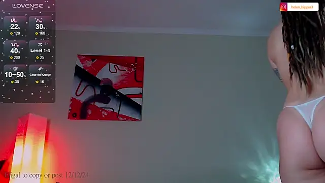 FoxRineHelen online show from December 13, 2024, 10:23 pm