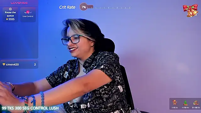 NovaGlitz online show from December 2, 2024, 2:41 pm