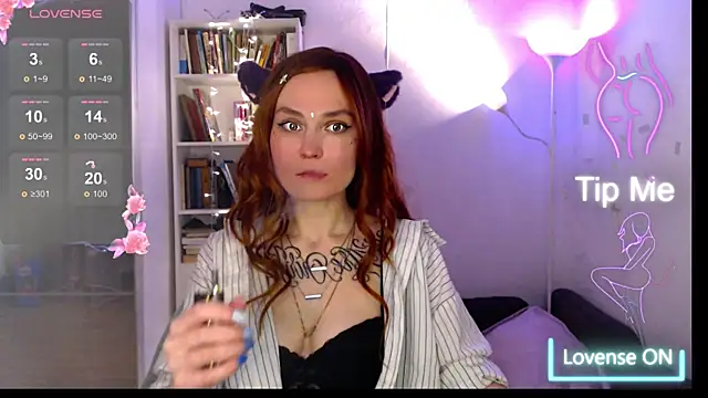 mischellemeow13 online show from February 21, 2025, 9:54 pm
