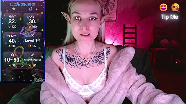 mischellemeow13 online show from October 12, 2025, 3:00 pm