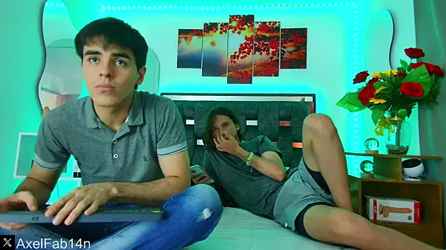 Snapshot of Alex_and_Fabian chatting on January 29, 2025, 6:50 pm Alex and Fabian online show from January 29, 2025, 6:50 pm