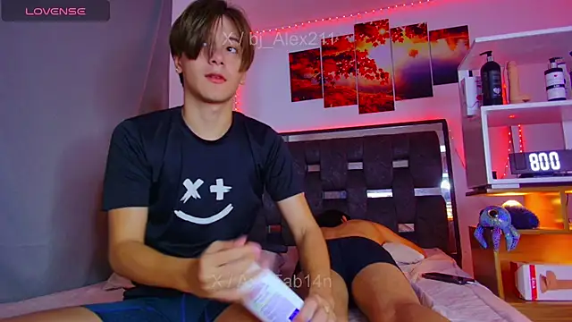 Alex and Fabian online show from July 7, 2026, 9:08 pm